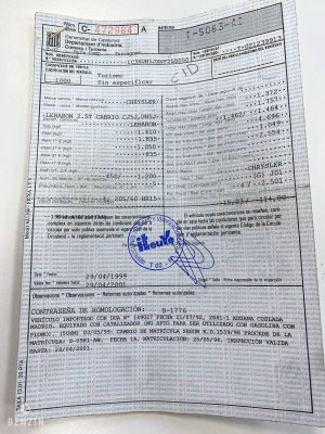 Chrysler Lebaron 2.5T cabriolet - 1994