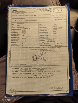 Porsche Cayman S - 2007