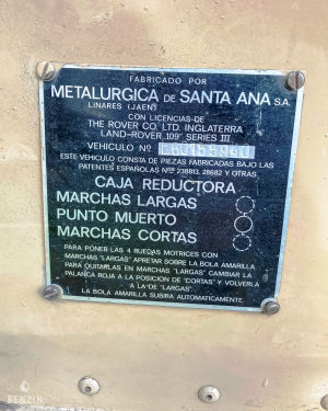 Land Rover Santana 109 Series III - 1981