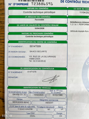 Mercedes-Benz 250 SL Pagode California - 1968