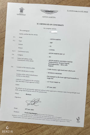 Aston Martin DB7 GT - 2003