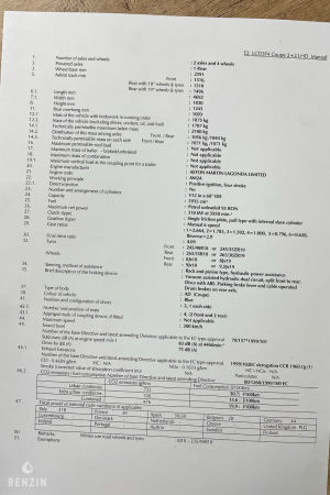 Aston Martin DB7 GT - 2003