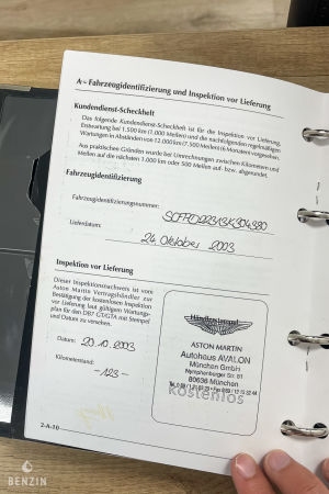 Aston Martin DB7 GT - 2003