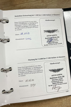 Aston Martin DB7 GT - 2003