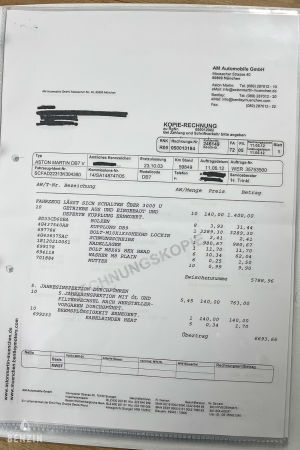 Aston Martin DB7 GT - 2003