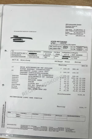 Aston Martin DB7 GT - 2003