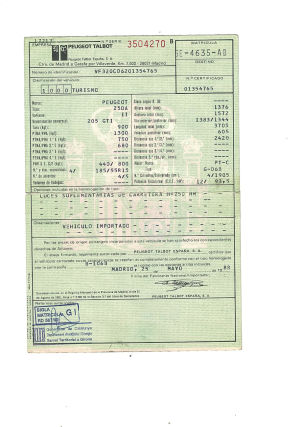 Peugeot 205 GTI 1.9 130 - 1988