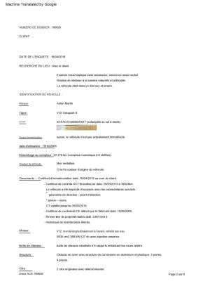 Aston Martin Vanquish S - 2005