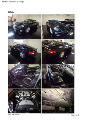 Aston Martin Vanquish S - 2005