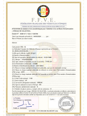 Volkswagen Combi T1 ‘Split’ type 221 - 1965