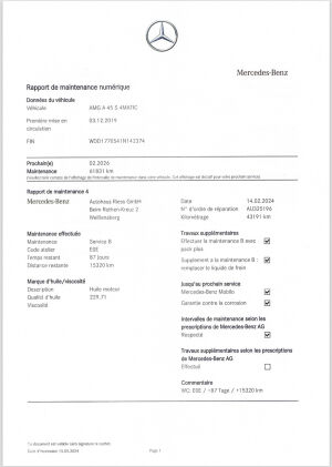 Mercedes-Benz A45S AMG - 2019