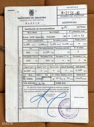 Simca 1200 Special - 1974