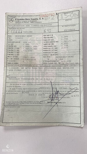 Mercedes-Benz 320 CE W124 - 1994