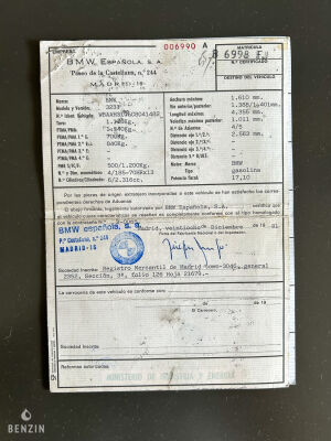 BMW 323i e21 BV5 - 1981