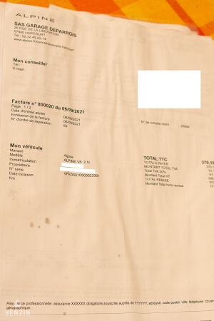 Alpine GTA V6 Turbo - 1990