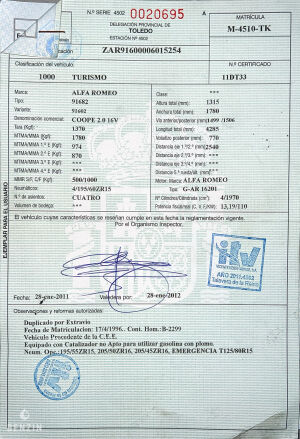 Alfa Romeo GTV 2.0 Twin Spark - 1996