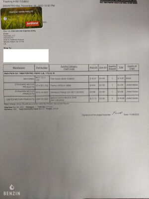 Pontiac Fiero GT V6 - 1989