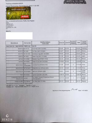 Pontiac Fiero GT V6 - 1989
