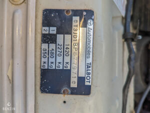 Talbot 1100 VF2 - 1981