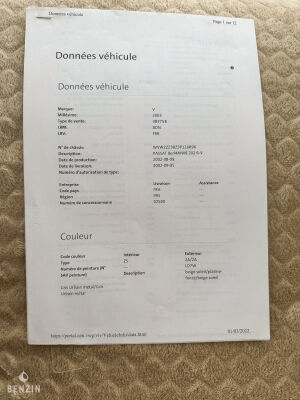 Volkswagen Passat W8 Manual - 2002