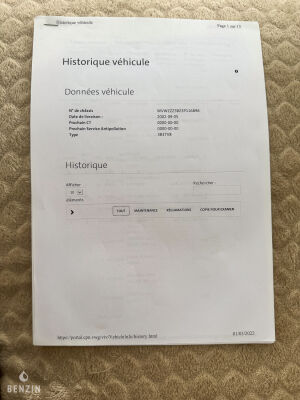 Volkswagen Passat W8 Manual - 2002