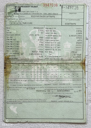 Peugeot 205 GTI 1.9 130 - 1988