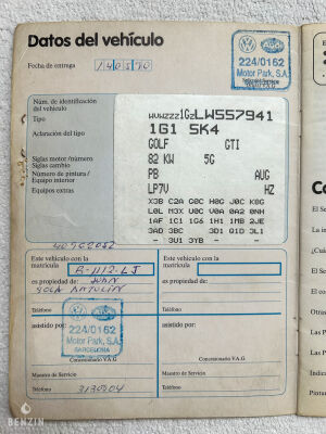 Volkswagen Golf 2 GTI - 1990