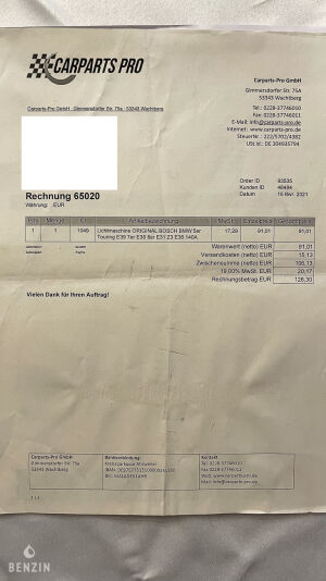 BMW 740iA e38 - 1998