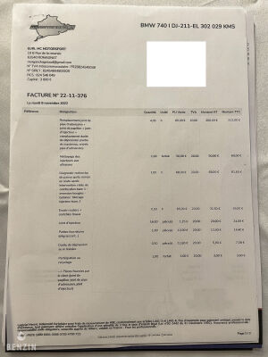 BMW 740iA e38 - 1998