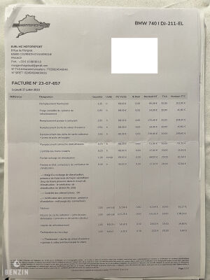 BMW 740iA e38 - 1998