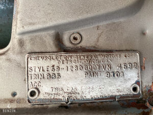 Chevrolet El Camino 348ci - 1959