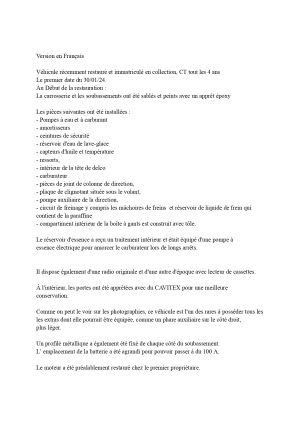 Chevrolet El Camino 348ci - 1959