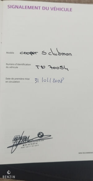 Mini Clubman Cooper S - 2008