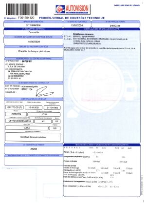 Citroën 2CV 6 Club - 1982