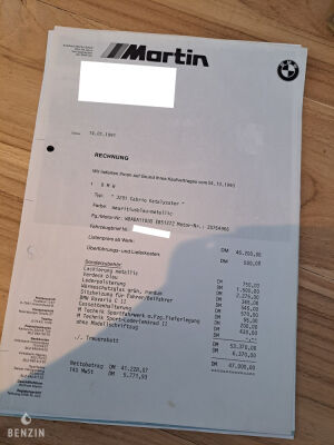 BMW 320i e30 Cabriolet *1ère main *27k km - 1990