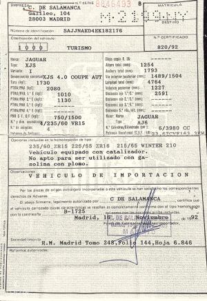 Jaguar XJS 4.0 - 1992