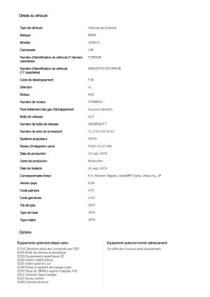 BMW 335i ActiveHybrid 3k km - 2015