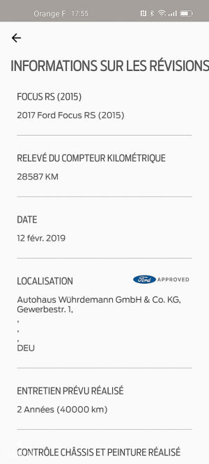 Ford Focus RS mk3 - 2017