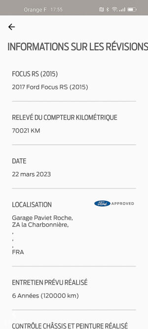 Ford Focus RS mk3 - 2017