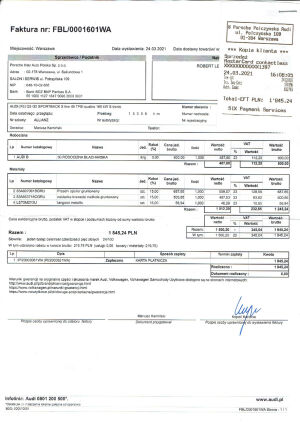 Audi Q3 Sportback ex Lewandowski - 2020