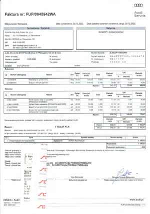 Audi Q3 Sportback ex Lewandowski - 2020