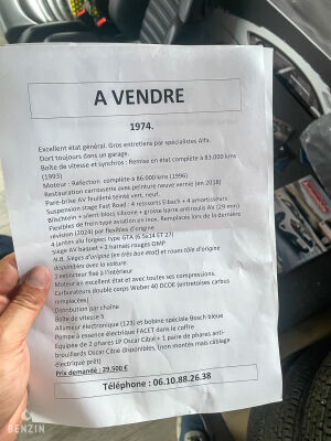 Alfa Romeo Giulia 1600 GT Junior - 1974