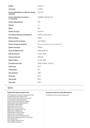 Mini Cooper S R56 - 2010