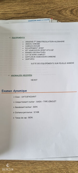 Porsche 911 type 996 GT3 - 2000