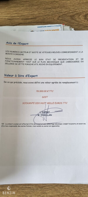 Porsche 911 type 996 GT3 - 2000