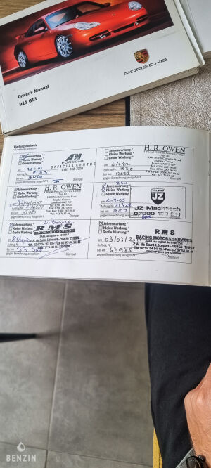 Porsche 911 type 996 GT3 - 2000