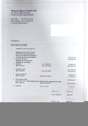 Lancia Fulvia 1.3 Rallye - 1967