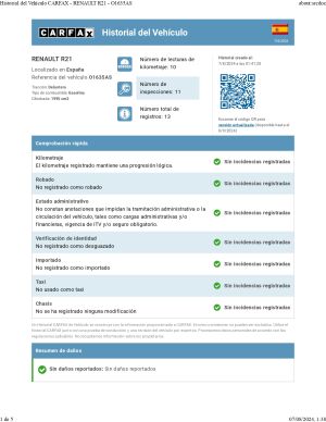 Renault 21 TXE - 1988