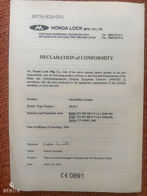 Honda S2000 RHD - 2008