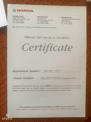 Honda S2000 RHD - 2008